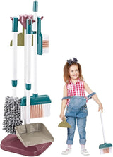 Set de curatenie casa pentru copii cu galeata , mop si alte accesorii ,18 piese - BUZ.RO
