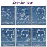 Set dermaroller 8 în 1 cu ace din titan și rolă de jad – tratament facial complet pentru regenerare, reducerea ridurilor, cicatricilor și revitalizarea pielii. - BUZ.RO
