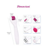 Set dermaroller 8 în 1 cu ace din titan și rolă de jad – tratament facial complet pentru regenerare, reducerea ridurilor, cicatricilor și revitalizarea pielii. - BUZ.RO