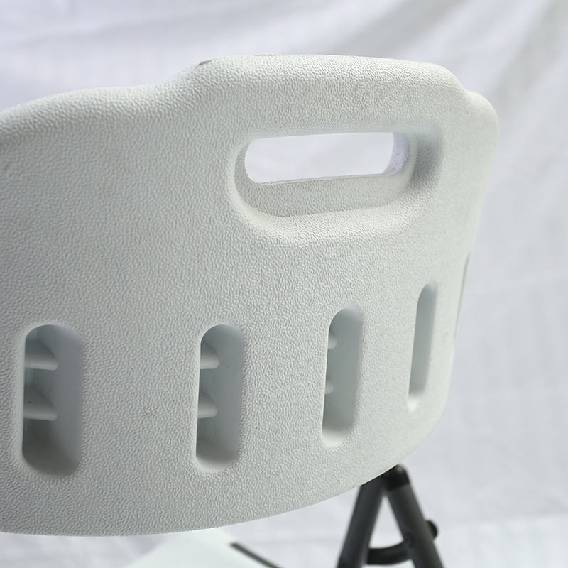Set mobilier gradina/camping masa pliabila si 6 scaune, gradina sau terasa, pescuit, portabil, alb gri
