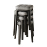 Set scaune, Scaun bucatarie taburet 4/6 bucati, stivuibile, living, dinning, hol - BUZ.RO