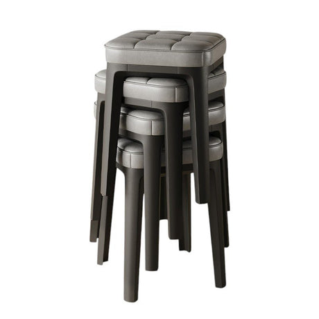 Set scaune, Scaun bucatarie taburet 4/6 bucati, stivuibile, living, dinning, hol - BUZ.RO