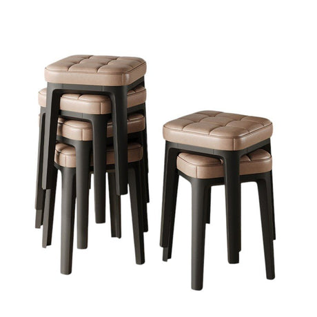 Set scaune, Scaun bucatarie taburet 4/6 bucati, stivuibile, living, dinning, hol - BUZ.RO