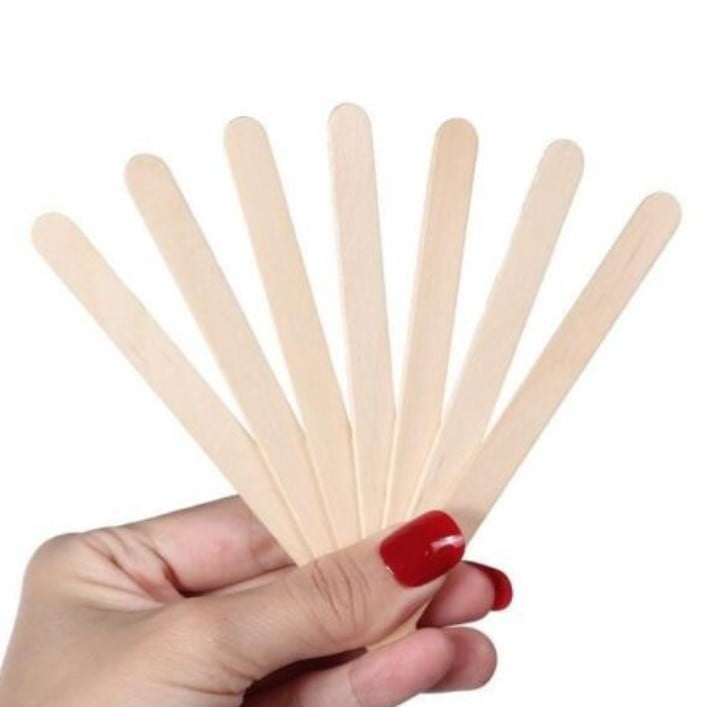 Spatule ceara, spatule epilat, medii, bete epilat, 25 bucati