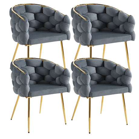 Scaun bucatarie, scaun dining, cu picioare aurii, 53x45x74 cm