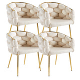 Set scaune bucatarie/living/dinning, cu picioare metalice, husa catifea