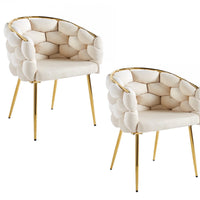 Set scaune bucatarie/living/dinning, cu picioare metalice, husa catifea