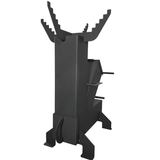 Soba de gatit cu manere, pe lemne, cu plita, otel, portabila, pentru disc si ceaun, 65x35x80 cm - BUZ.RO