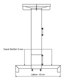 Sobă de gătit pe lemne, din oțel carbon, portabilă – 65×40×43 cm - BUZ.RO