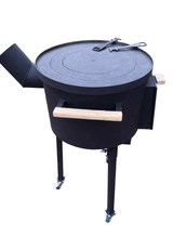 Soba pe lemne|4 in 1 |Plita Godin| Gratar Gradina|Ceaun|Disc - BUZ.RO