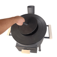 Soba pe lemne|4 in 1 |Plita Godin| Gratar Gradina|Pentru Ceaun si Disc - BUZ.RO