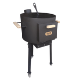 Soba pe lemne|4 in 1 |Plita Godin| Gratar Gradina|Pentru Ceaun si Disc - BUZ.RO