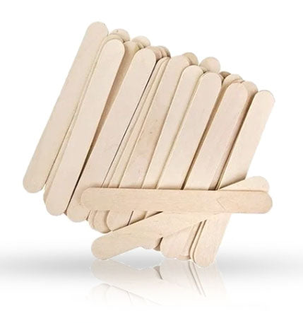 Spatule pentru ceara de epilat medii, bete epilat, 50 buc