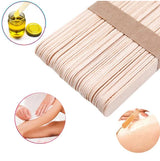 Spatule pentru ceara de epilat medii, bete epilat, 50 buc