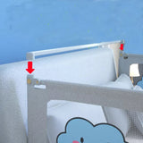 Stabilizator metalic pentru bariera protectie din metal, protectie pat copii - BUZ.RO