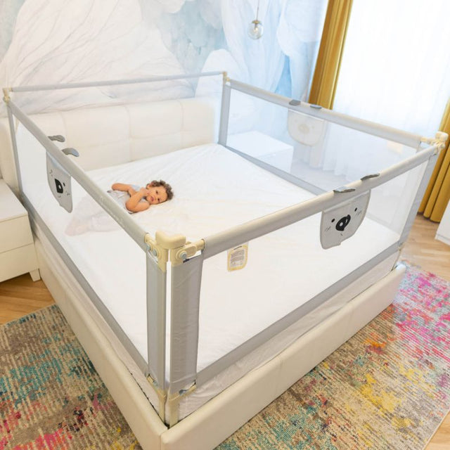 Stabilizator metalic pentru bariera protectie din metal, protectie pat copii - BUZ.RO