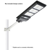 Stativ, suport pentru lampa stradala, brat cu prindere pe perete pentru proiector solar stradal - BUZ.RO