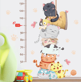 Sticker autocolant de perete pentru camera copilulu, rezistent la zgarieturi si apa, 158x52 cm, diverse modele - BUZ.RO