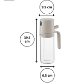 Sticla cu pulverizator| dozator ulei| otet | flacon| capacitate 250ml|reincarcabil | sticla - BUZ.RO