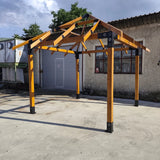 Foisor lemn Bucovina 3x3m - Premium