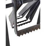 Suport pentru taiat lemne/ busteni, metal, pentru drujbe, 115x117 cm