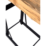 Suport pentru taiat lemne/ busteni, metal, pentru drujbe, 115x117 cm - BUZ.RO