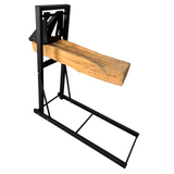 Suport pentru taiat lemne/ busteni, metal, pentru drujbe, 115x117 cm - BUZ.RO