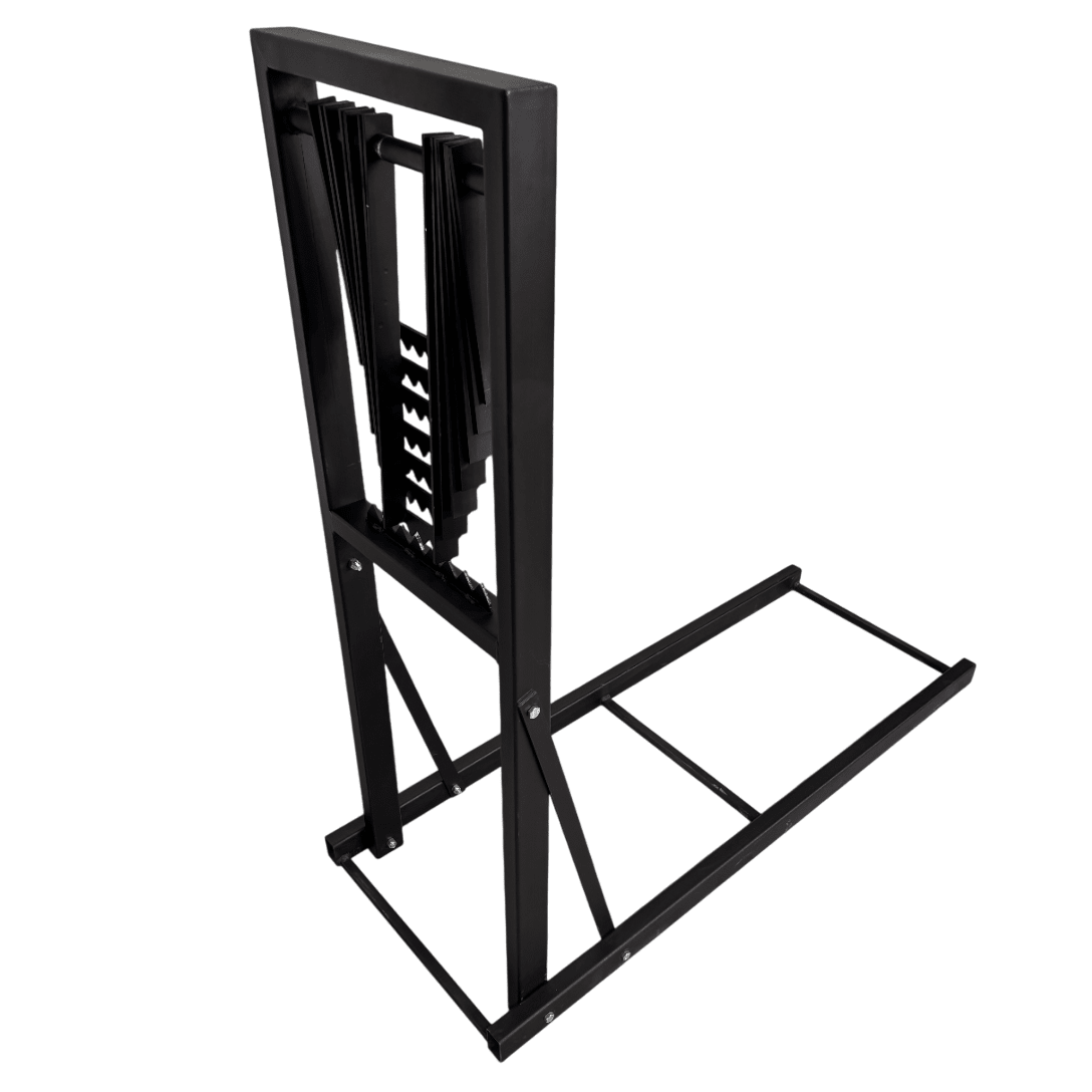 Suport pentru taiat lemne/ busteni, metal, pentru drujbe, 115x117 cm - BUZ.RO
