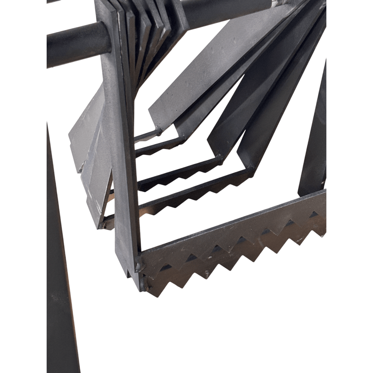 Suport pentru taiat lemne/ busteni, metal, pentru drujbe, 115x117 cm - BUZ.RO