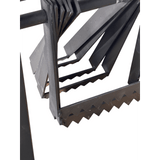 Suport pentru taiat lemne/ busteni, metal, pentru drujbe, 115x117 cm - BUZ.RO