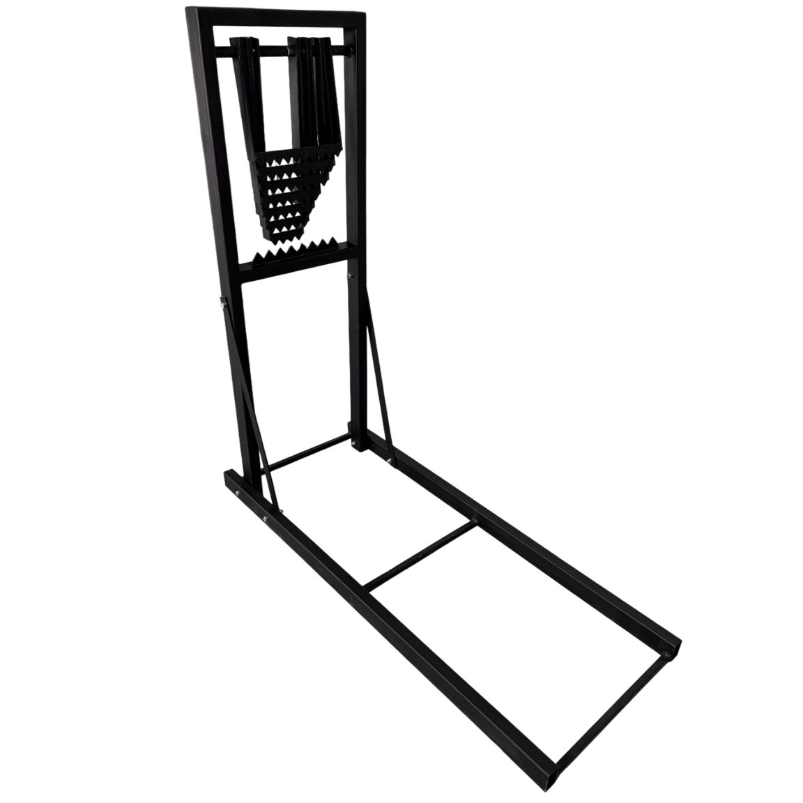 Suport pentru taiat lemne/ busteni, metal, pentru drujbe, 115x117 cm - BUZ.RO