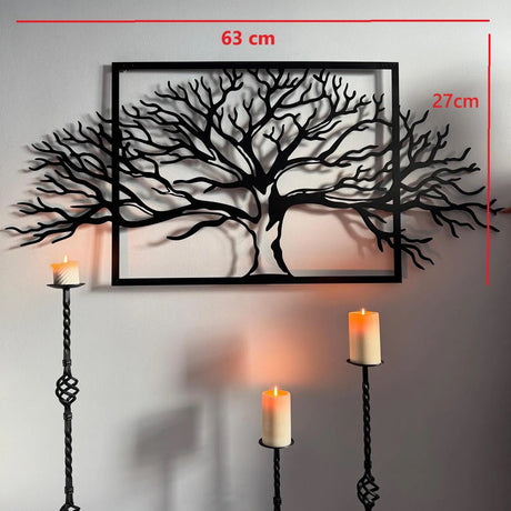 Tablou rama metal, Decoratiune metalica moderna, 2mm - BUZ.RO