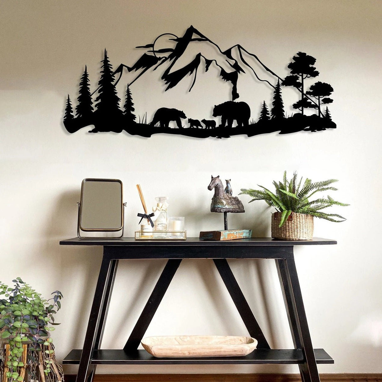 Tablou rama metal, Decoratiune metalica moderna, 2mm - BUZ.RO