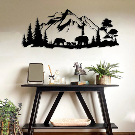 Tablou rama metal, Decoratiune metalica moderna, 2mm - BUZ.RO