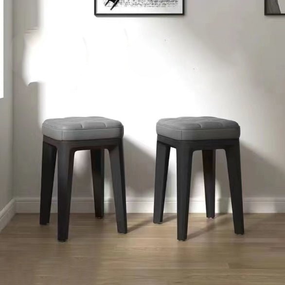 Taburet, taburet bucatarie, living, terasa, tapitat, picioare antiderapante, 45x30x30 - BUZ.RO