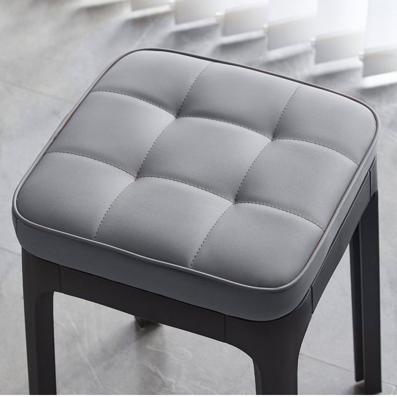 Taburet, taburet bucatarie, living, terasa, tapitat, picioare antiderapante, 45x30x30 - BUZ.RO