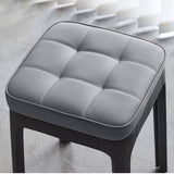 Taburet, taburet bucatarie, living, terasa, tapitat, picioare antiderapante, 45x30x30 - BUZ.RO