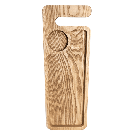 Tocator Bucatarie cu Maner | Frasin | 45x16x2cm | Ulei Natural - BUZ.RO