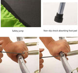 Trambulina copii, plasa de protectie textila, cadru metal, protectii spuma, protectii plastic ,interior , exterior ,greutate 200 kg