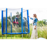 Trambulina cu plasa de protectie,din otel, maxim 200 de Kg, diametru 305 cm - BUZ.RO