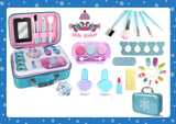 Trusa beauty fetite , make - up , unghii , ruj , multiple accesorii - BUZ.RO