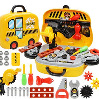 Trusa de scule mester pt copii cu cleste,chei si alte acceorii, 27 piese