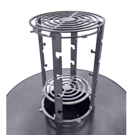 Turnulet pentru afumat |afumatoare mobila pentru firepit| coacere lenta| 4 nivele| - BUZ.RO