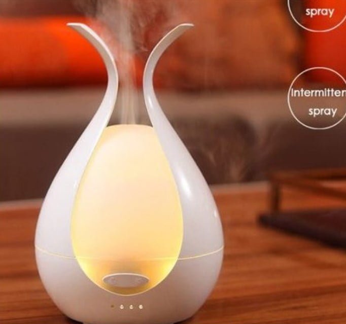 Umidificator aer, purificator aer, difuzor, aromaterapie, ultrasunete, 7 culori
