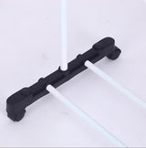 Uscator de rufe metalic, pliabil, cu suport de umerase pentru haine, raft pentru incaltaminte, 3 etaje, 170x 64 cm