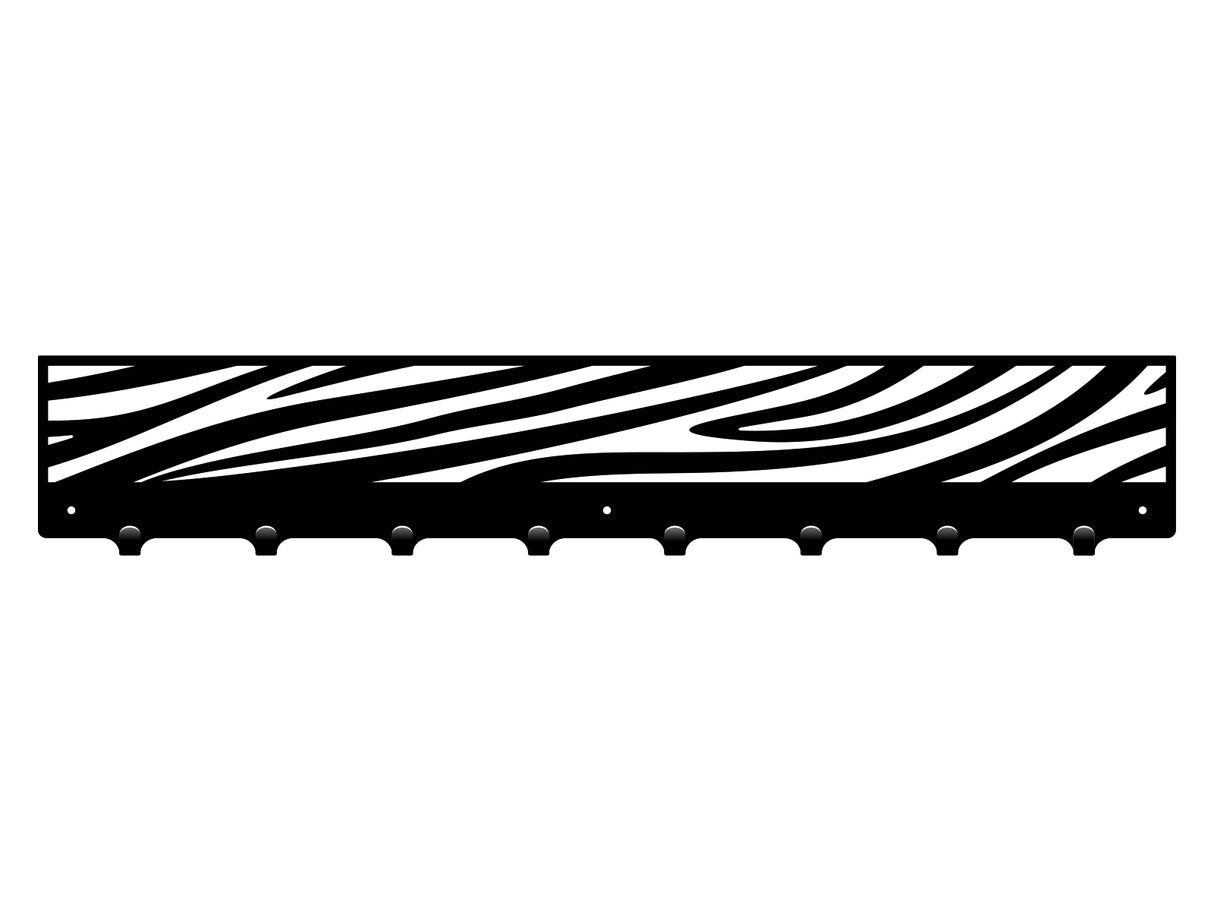 Cuier hol/baie/sufragerie , de Perete Metalic Negru Tip abstract– Modern